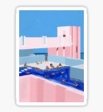 Pegatina Piscina de españa