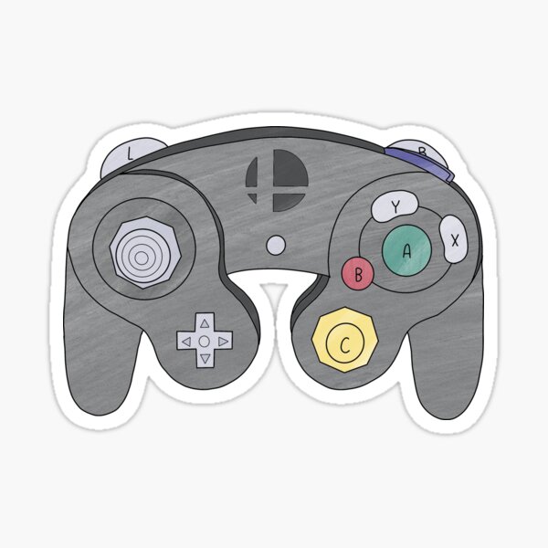 Vista previa del artículo con la obra «Controlador Smash Acuarela», diseñado y vendido por Jenknino.