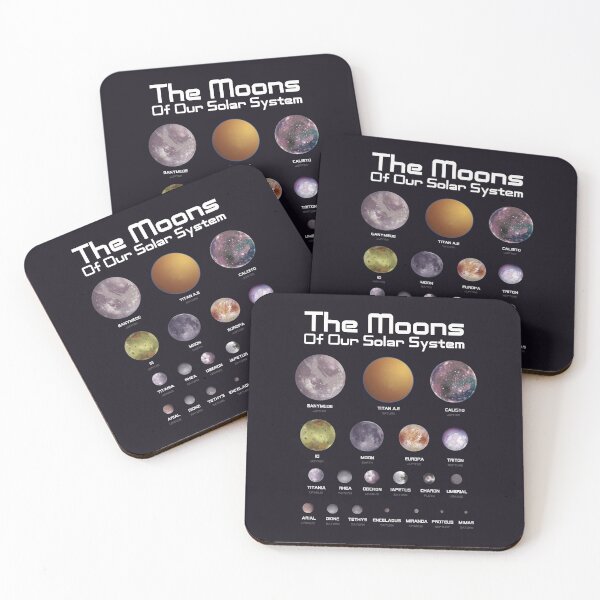 Item preview, The Moons Of Our Solar System designed and sold by Cortek.