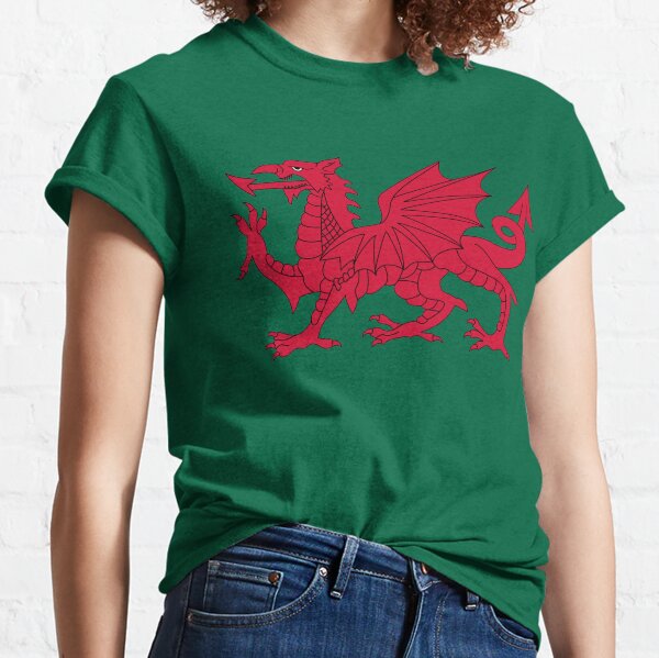 Welsh Dragon (Simple) Classic T-Shirt