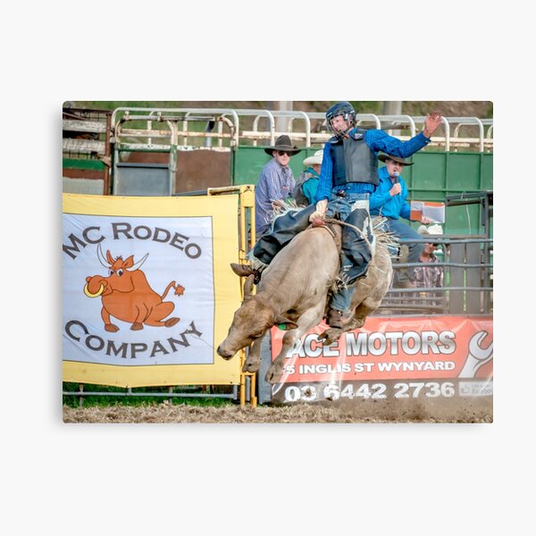 RODEOS, HORSES, COWBOYS Canvas Print