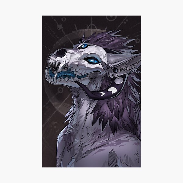 Wargwitch bust Photographic Print