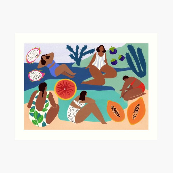 Fruity bay Art Print