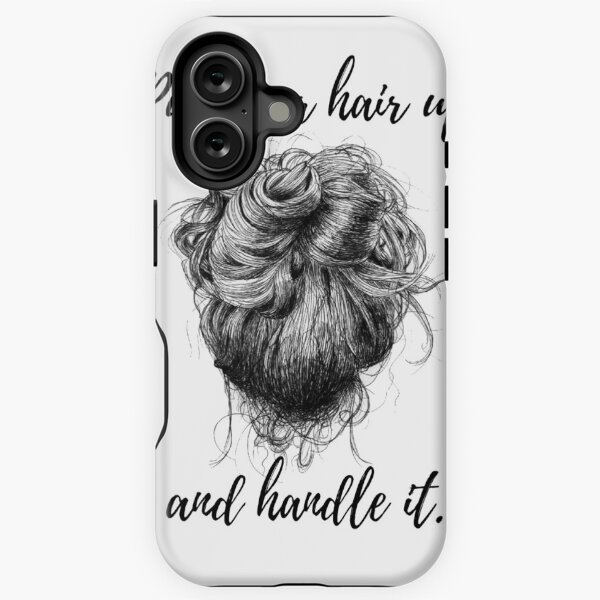 Vista previa del artículo con la obra «Recógete el cabello y arréglalo.», diseñado y vendido por Bruin2Jumbo.