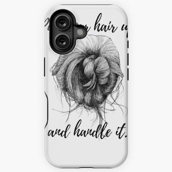 Vista previa del artículo con la obra «Recógete el cabello y arréglalo.», diseñado y vendido por Bruin2Jumbo.