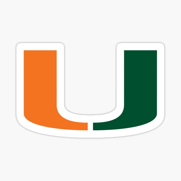 Item preview, U of Miami designed and sold by Making-Waves.