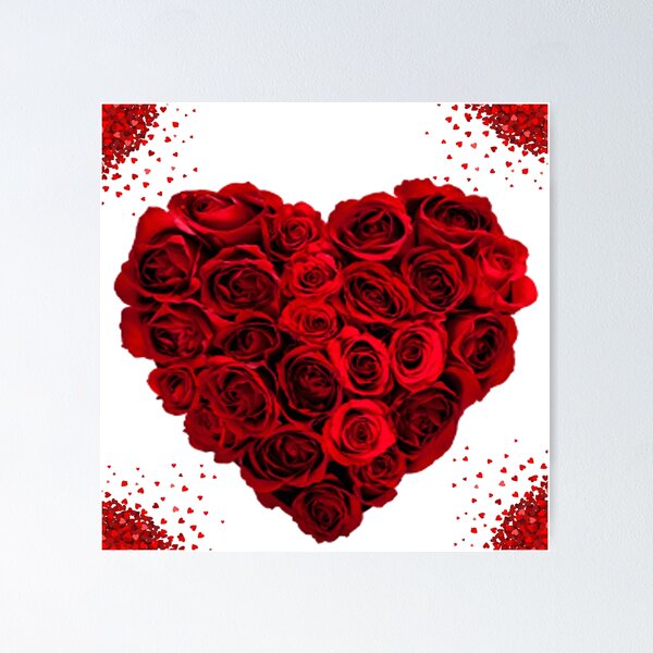 Item preview, Roses and Hearts designed and sold by lfmdesigns.