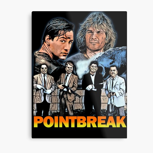 Point Break Metal Print