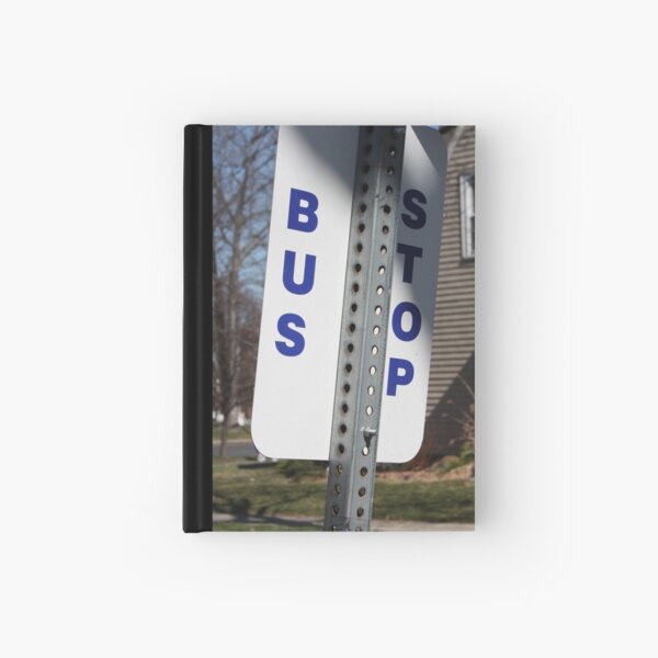 the Bus Stop Hardcover Journal