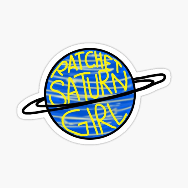SATURN GAL Sticker