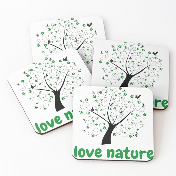 Item preview, love nature,tree,green,black,grey colours used,butterflies,leaves,birds,eagle,hawk,nature describing,ecological,animals,flourish,flying,insects designed and sold by Urban Binge.
