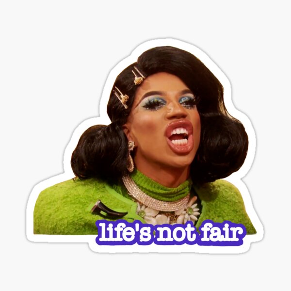 naomi smalls life's not fair Sticker