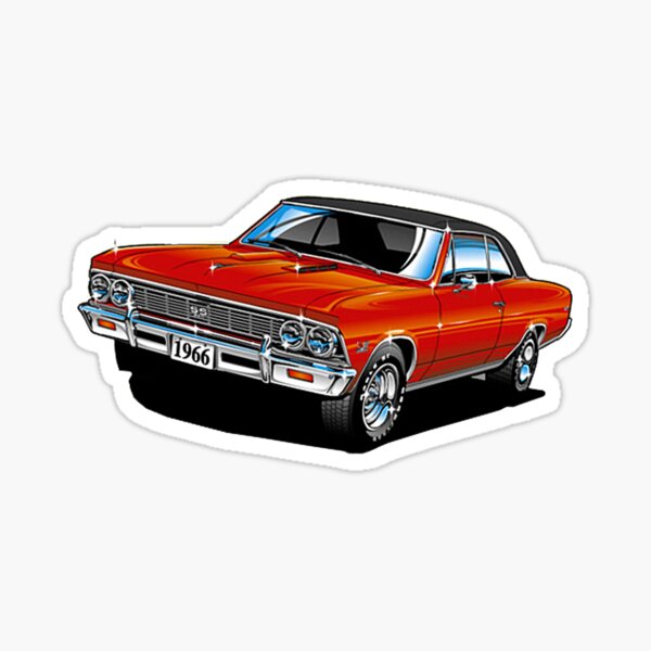 Item preview, 1966 Chevelle Sticker designed and sold by holidays4you.