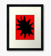 Ink Spatter by Chillee Wilson Framed Print