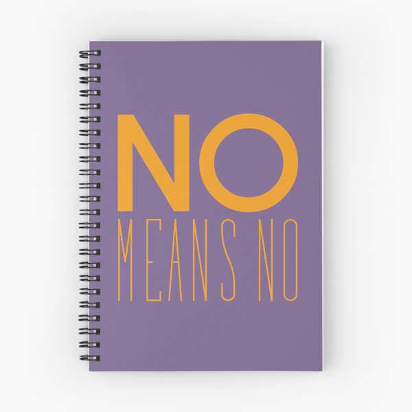 Item preview, no means no designed and sold by MendesMay.