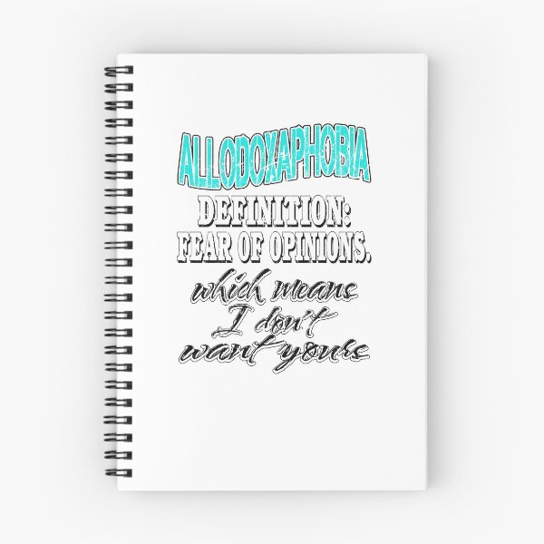 Item preview, allodoxaphobia fear of opinions funny friendship  designed and sold by kimberlyjensen.