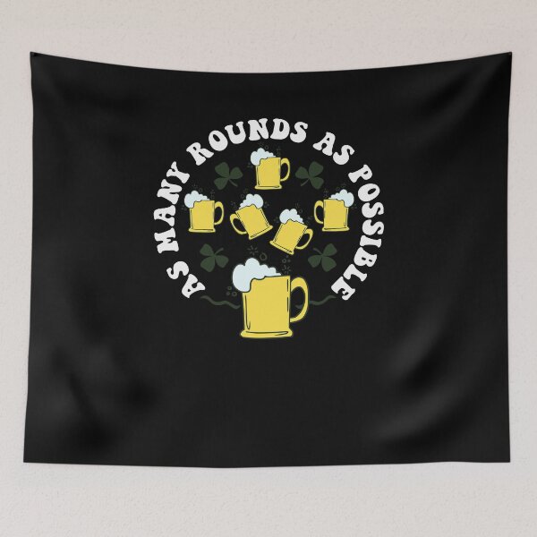Item preview, As Many Rounds As Possible T-Shirt St Patty's Day Drinking designed and sold by woodsgoodsco.