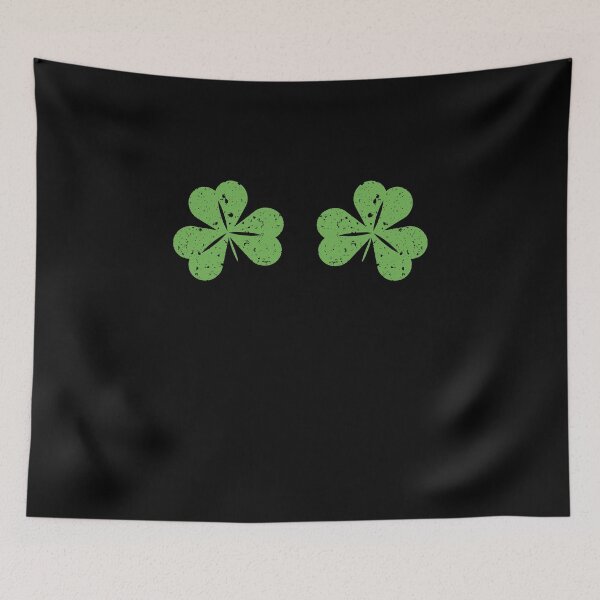 Item preview, Funny St Patrick's Day Shamrocks T-Shirt St Pattys Women Tee designed and sold by woodsgoodsco.