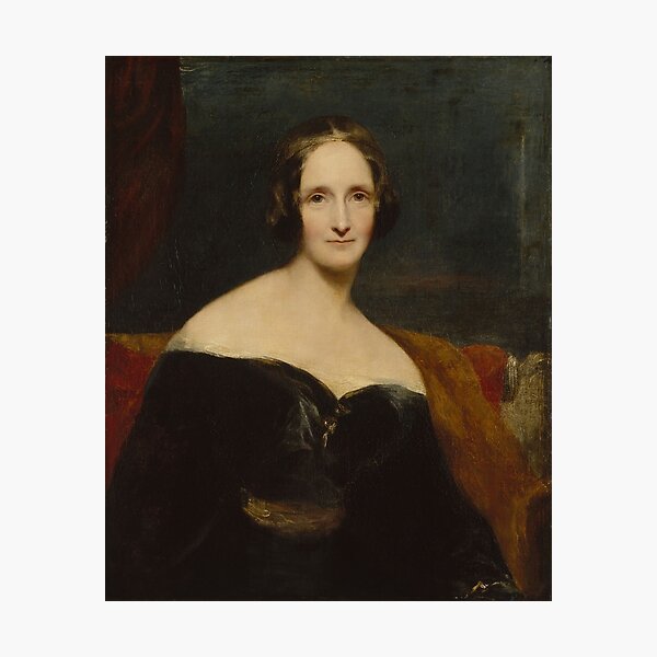 Vista previa del artículo con la obra «Mary Shelley», diseñado y vendido por Dalton Rowe.