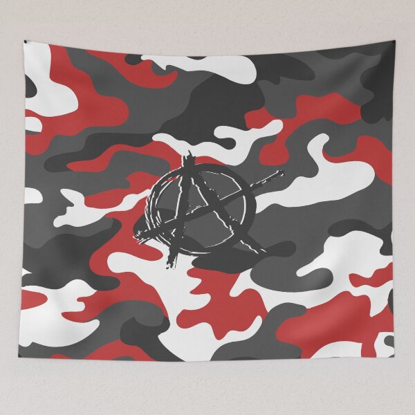 Item preview, Anarchy - Camouflage Red designed and sold by GR8DZINE.