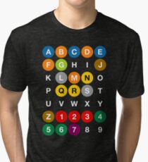 Camiseta de tejido mixto Nueva York