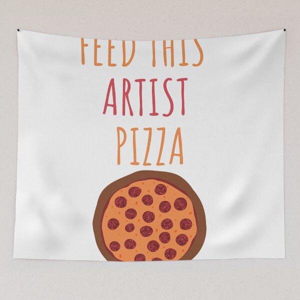 Item preview, Feed this artist pizza designed and sold by javes93.