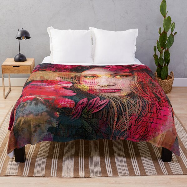 Item preview, Beautiful flower woman - digital art by Iona Art Digital designed and sold by IonaArtDigital.
