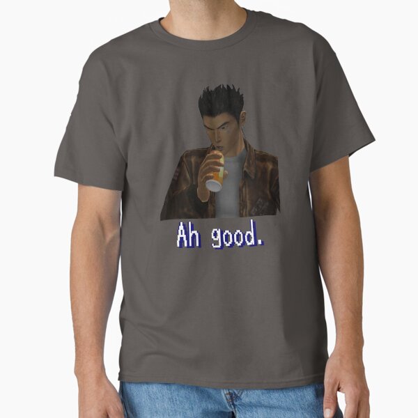 Item preview, Shenmue - Ryo Drinking "Ah good." designed and sold by CountLatchula.