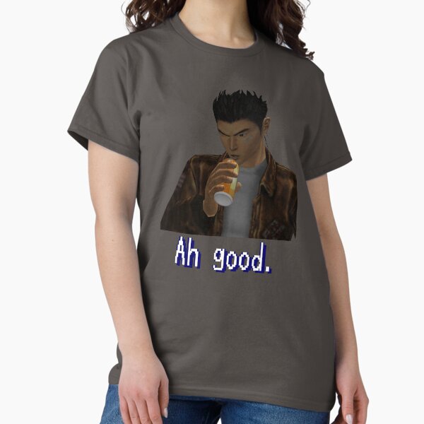Item preview, Shenmue - Ryo Drinking "Ah good." designed and sold by CountLatchula.