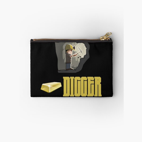 Item preview, Gold Digger Nugget Mining Gold Bar Miners  designed and sold by Creekman Designs.