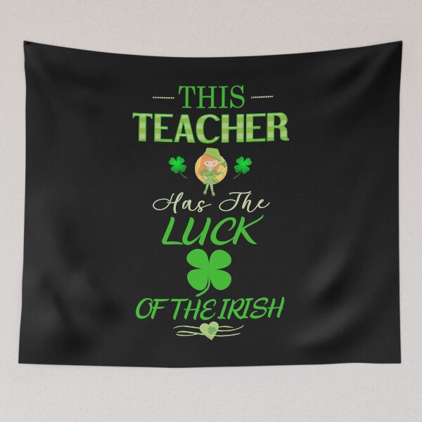 Item preview, St Patricks This Teacher Has The Luck Of The Irish designed and sold by Sapphire Star.