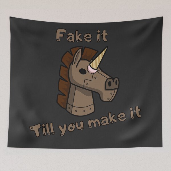 Item preview, Fake it till you make it designed and sold by Dyobon.