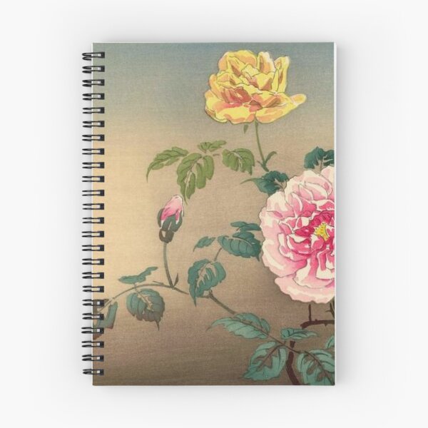 Item preview, Roses Tsuchiya Koitsu japanese flowers painting roses designed and sold by RBEnt.
