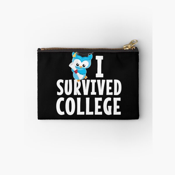 Item preview, I Survived College Blue designed and sold by SpiritWestDesig.