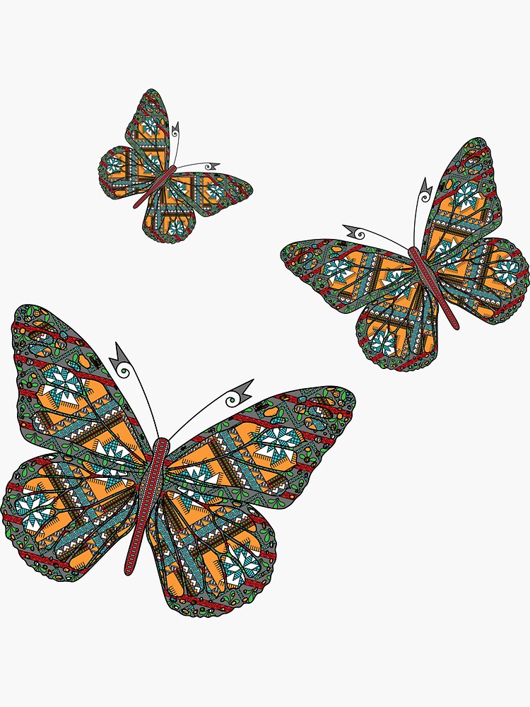 Thumbnail 3 of 3, Sticker, Ukrainian Monarch designed and sold by ValerieDesigns.