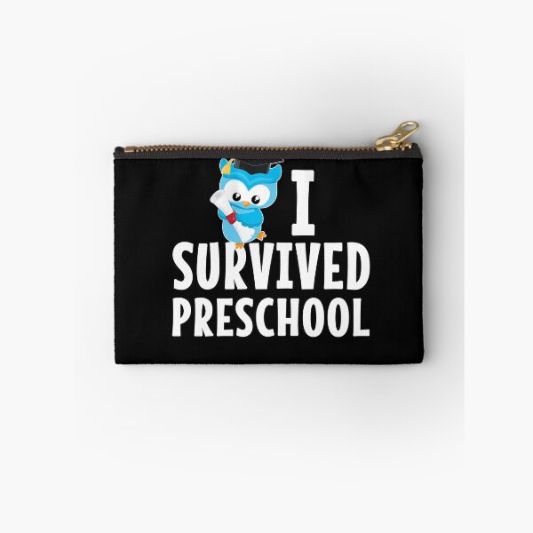 Item preview, I survived Preschool Blue designed and sold by SpiritWestDesig.