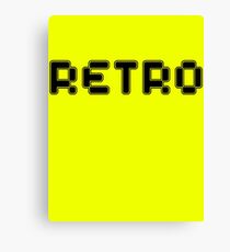 Retro by Chillee Wilson Canvas Print