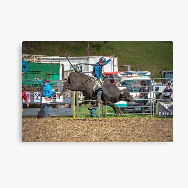 RODEOS, HORSES, COWBOYS Canvas Print