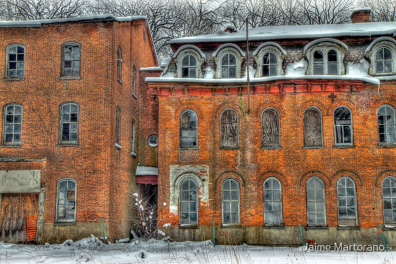 "Abandoned Ossining NY Factory" by Jaime Martorano Redbubble