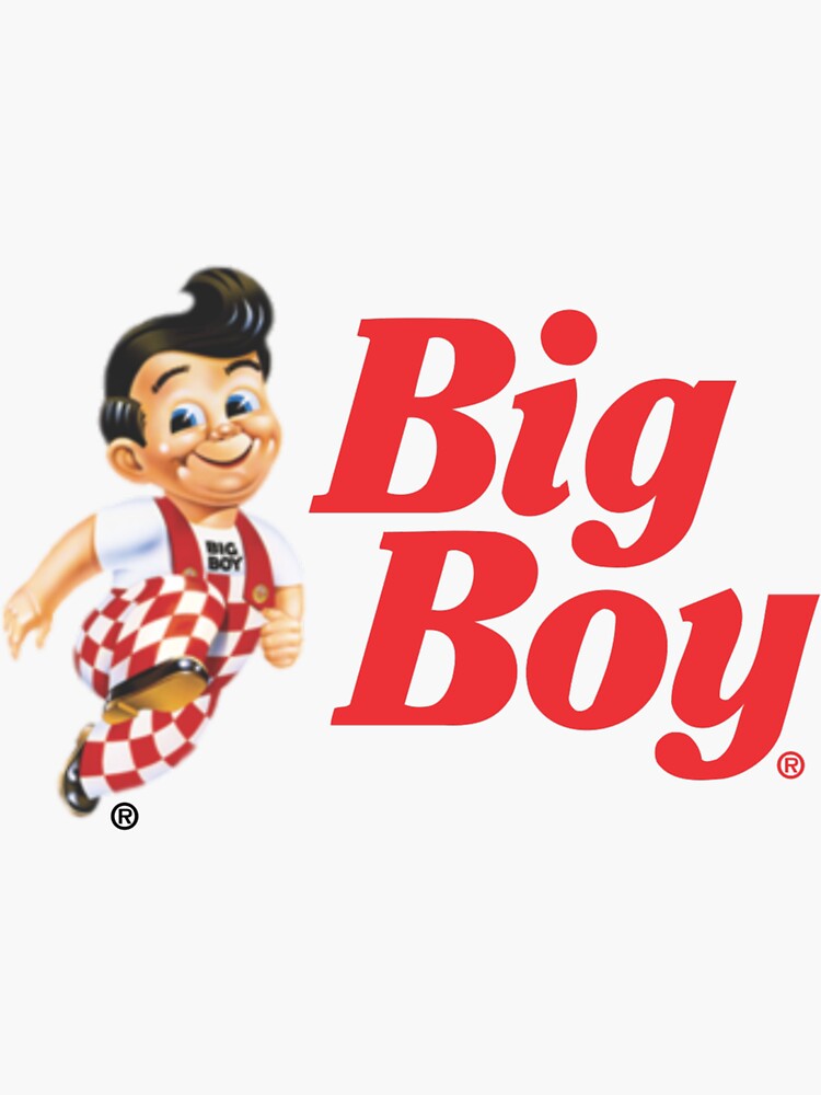 Big Boy Stickers for Sale | Redbubble
