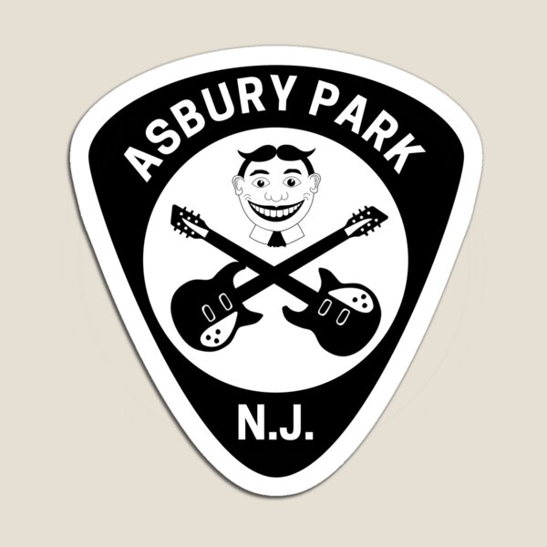 Asbury Park Tillie Guitar Pick Magnet