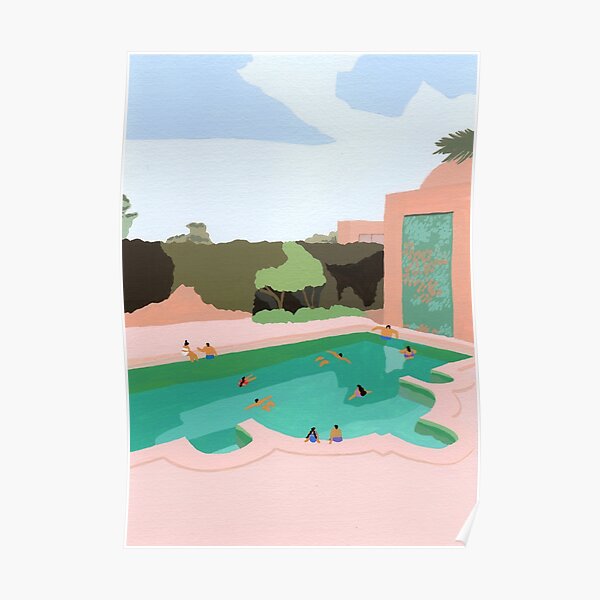 Backyard dip Poster