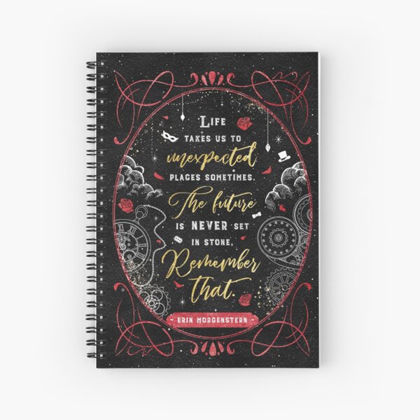 Unexpected Places Spiral Notebook