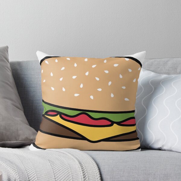 Item preview, hamburger Sticker designed and sold by vanessavolk.
