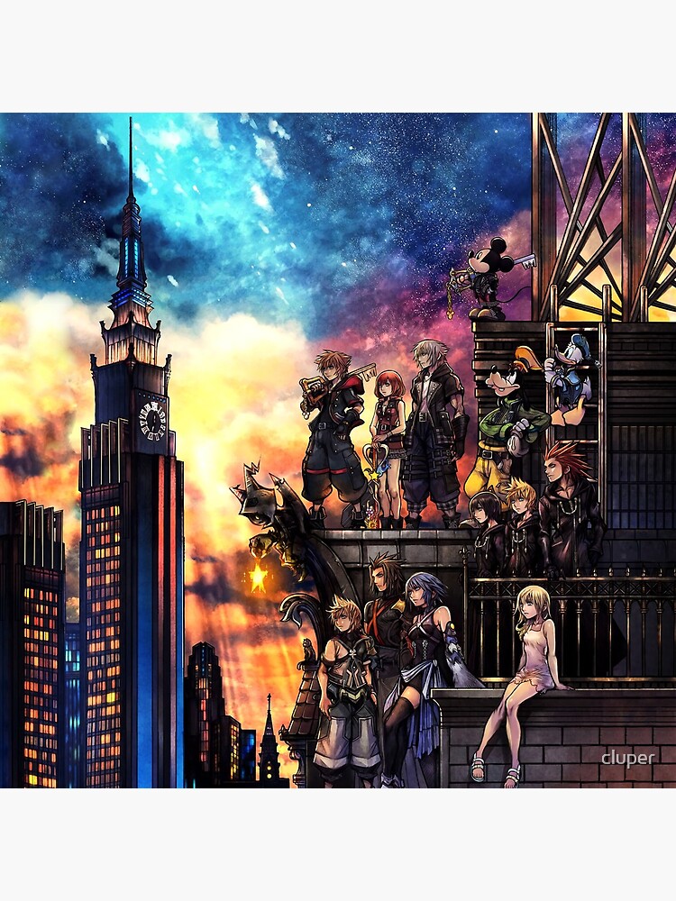 Kingdom Hearts 3 Cover by cluper