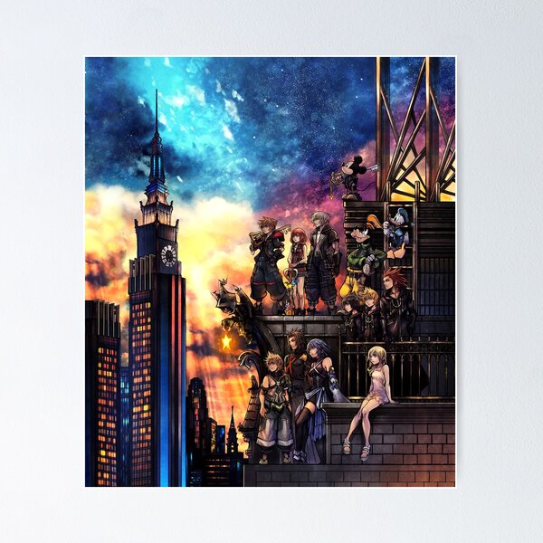 Item preview, Kingdom Hearts 3 Cover designed and sold by cluper.