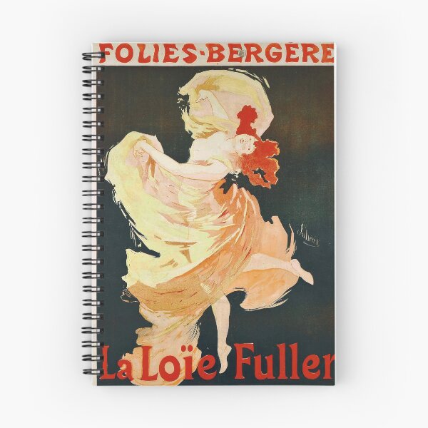 Item preview, Vintage French poster - Jules Cheret - La Loie Fuller designed and sold by DejaVuStudio.