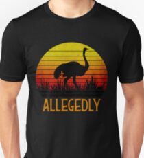 Angeblich Strauß Slim Fit T-Shirt