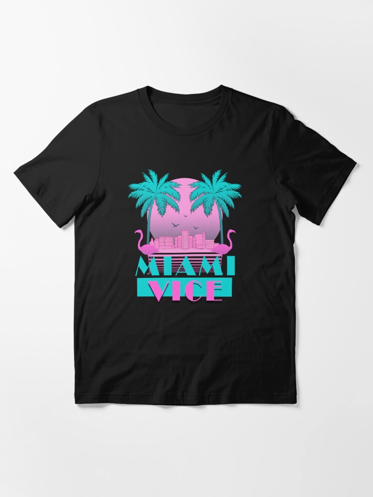 "Miami Vice - Retro 80s Design" T-shirt by KelsoBob | Redbubble
