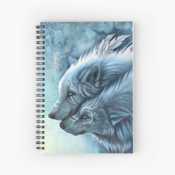 Time of love Spiral Notebook